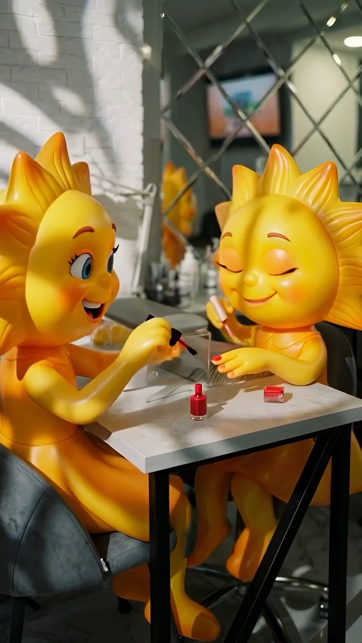 Little suns — Character sequence